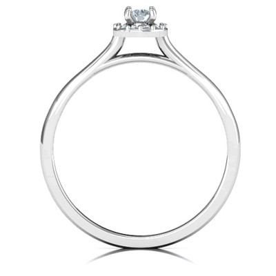 Little Luxury Halo Ring