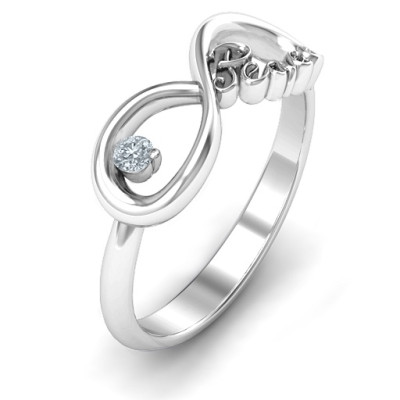 Peace Infinity Ring
