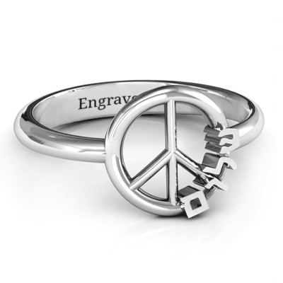 Shalom Peace Ring