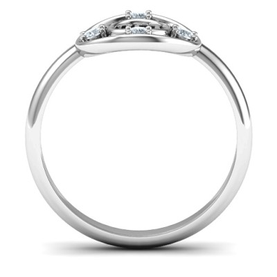 Sterling Silver Chai Filigree Ring