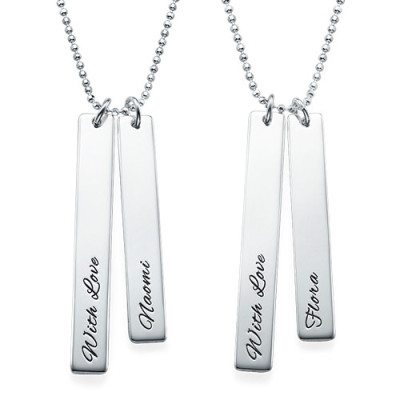 Bar Necklace Set for Mums and Daughters