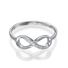 Sterling Silver Infinity Ring: Crafting Eternal Love & Connection