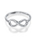 Sterling Silver Infinity Ring: Crafting Eternal Love & Connection