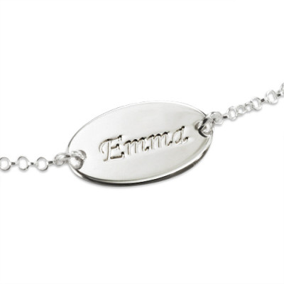 Sterling Silver Personalized Baby Bracelets/Anklet