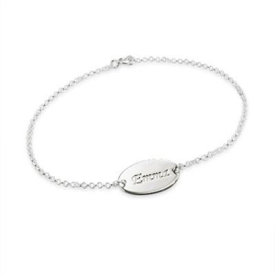 Sterling Silver Personalized Baby Bracelets/Anklet