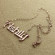 Crafting Personalized Rose Gold Harrington Name Necklaces: Artisan Journey
