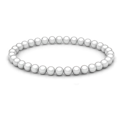 Personalized Freshwater Pearl Stretch Bracelet