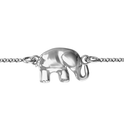 Personalized Lucky Elephant Bracelet