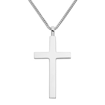 Big Solid Silver Cross