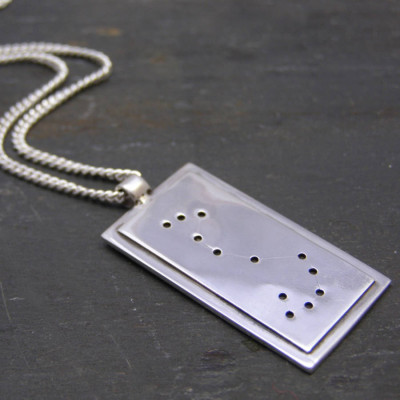 Sterling Silver Constellation Necklace