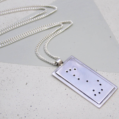 Sterling Silver Constellation Necklace