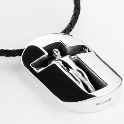 Man Tag Pendant