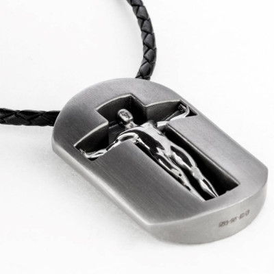 Man Tag Pendant