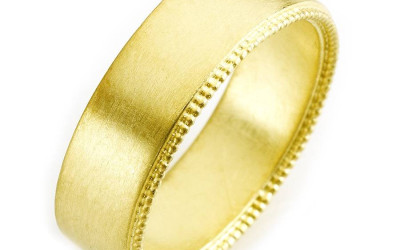Crafting Forever: The Story of Our Mens 18ct Gold Wedding Ring