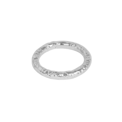 Meteorite Sterling Silver Ring