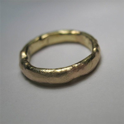 18ct Gold Organic Ring