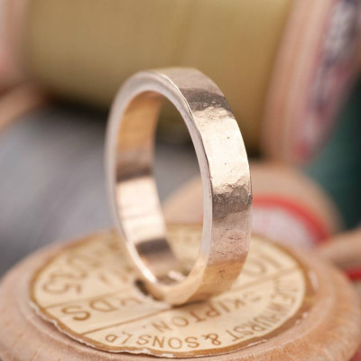 Organic Textured 18ct Gold Ring