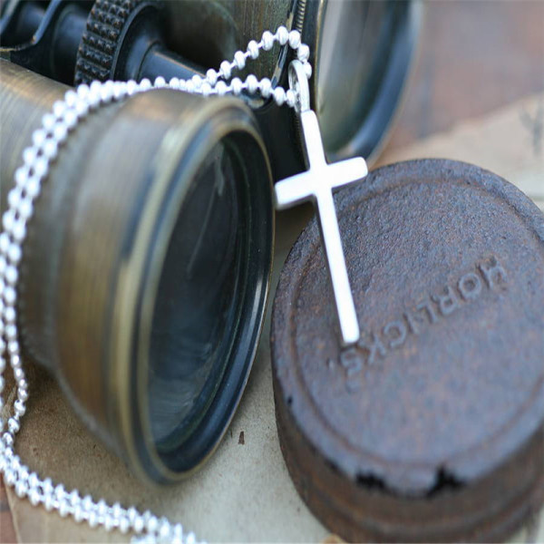 Personalized Love And Protect Cross Mens Chain