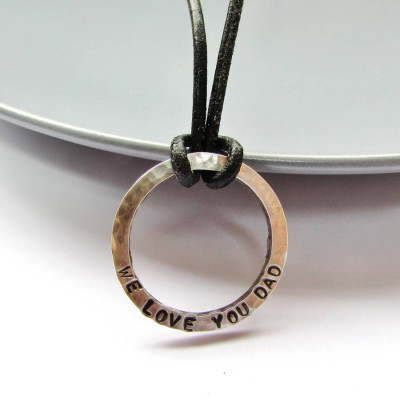 Personalized Daddy Necklace