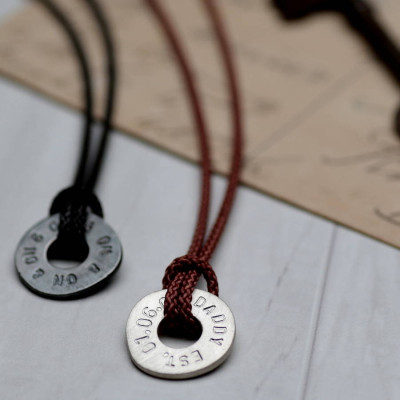 Personalized Mens Polo Pendant