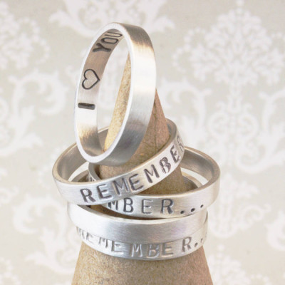 Personalized Remember… Your Story Ring