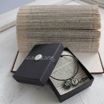 Personalized Vintage Letter Necklace