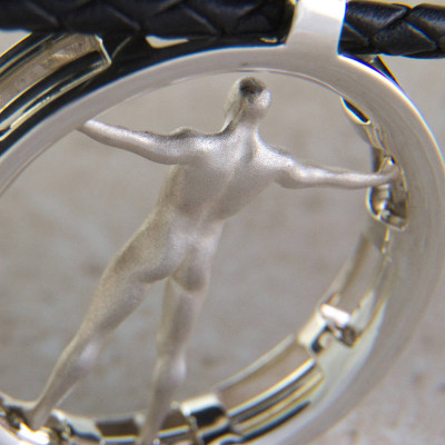 Vitruvian Man Pendant