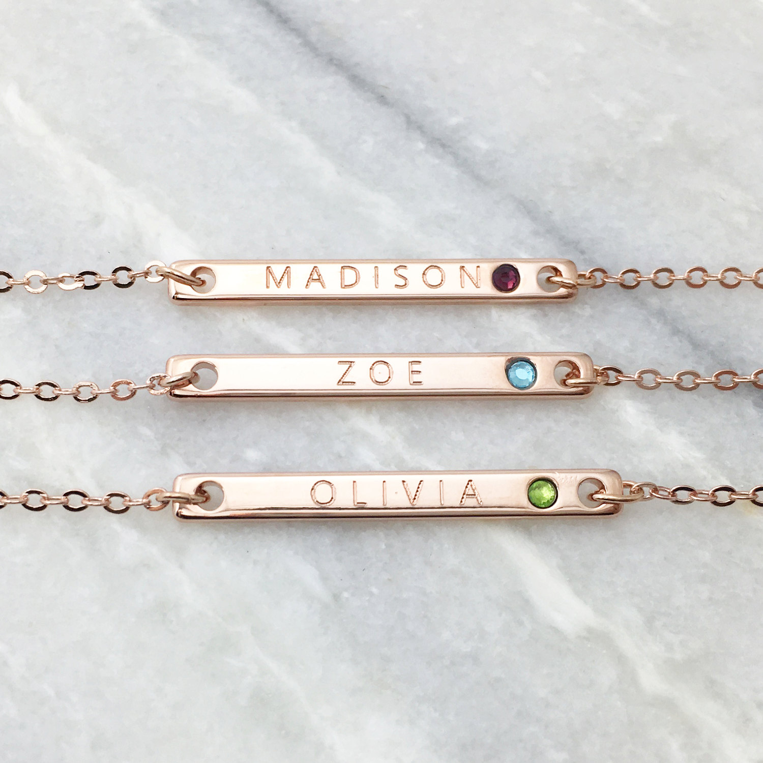 Peridot necklace Emerald Necklace Pendant Necklace Birthstone Necklace Personalized Bridesmaid Jewelry