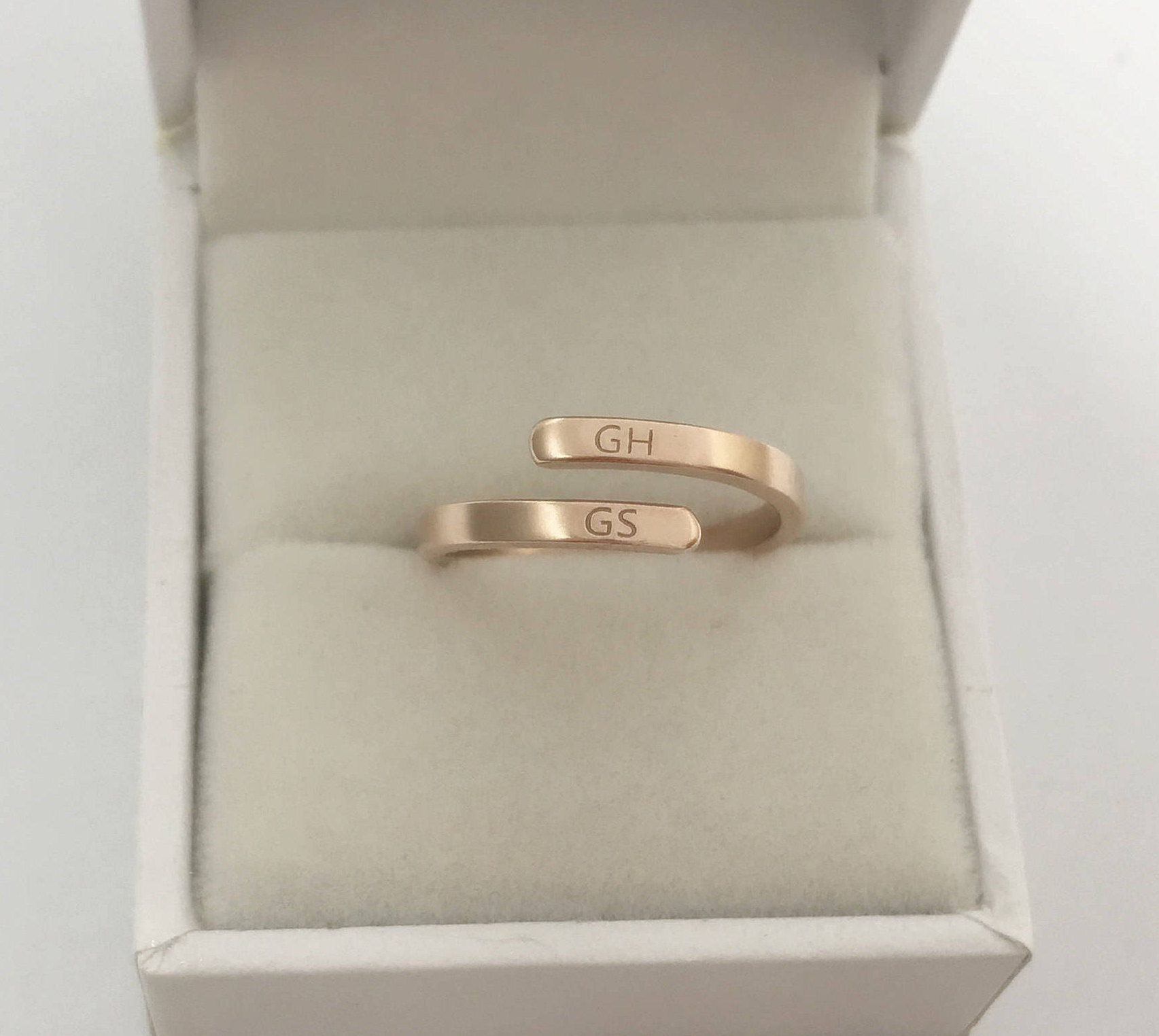 Personal Ring - Coordinate Ring - Gps Ring - Roman number Ring - Open Ring