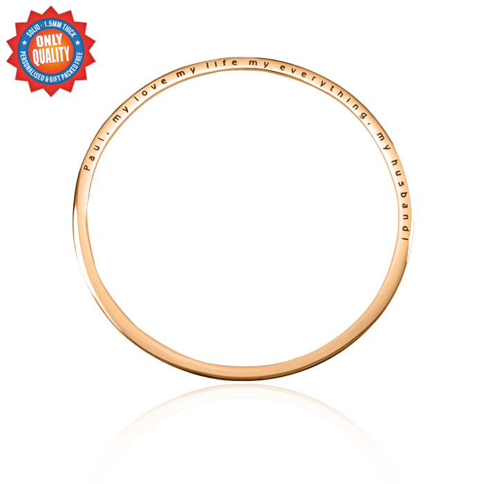 Personalized Classic Bangle - 