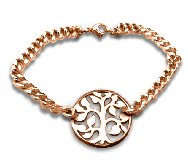 Personalized Tree Bracelet - 