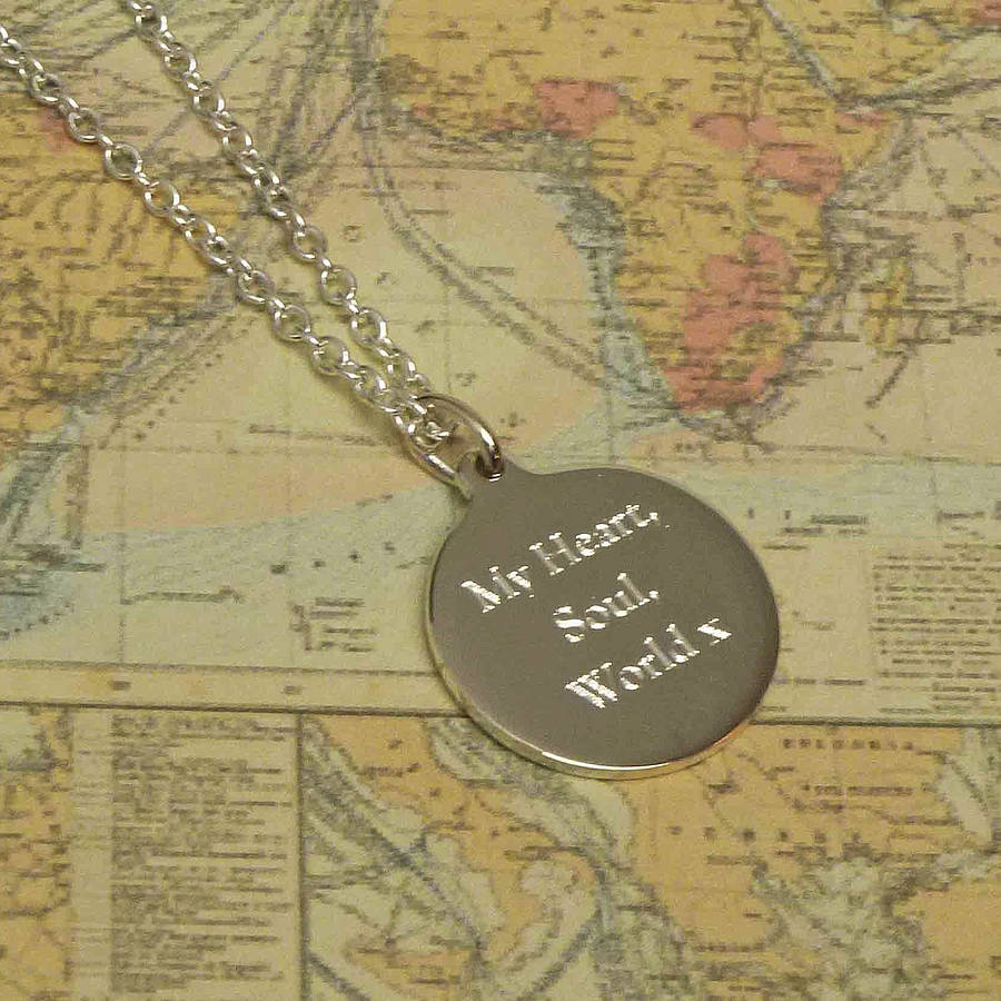 St Christopher Sterling Silver Necklace